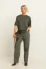 Wide leg broek