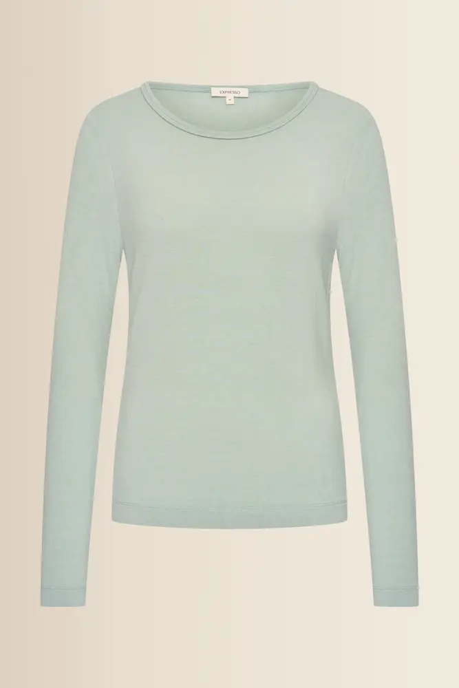Jersey top met lange mouwen
