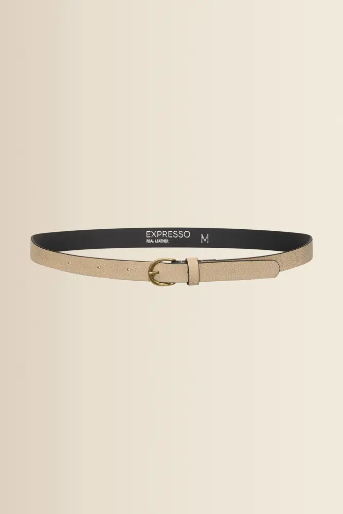 Suède riem met structuur