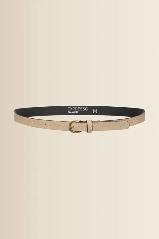 Suède riem met structuur