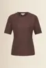 T-shirt met subtiele glans