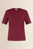 T-shirt met subtiele glans