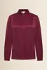 Blouse met lichte glans