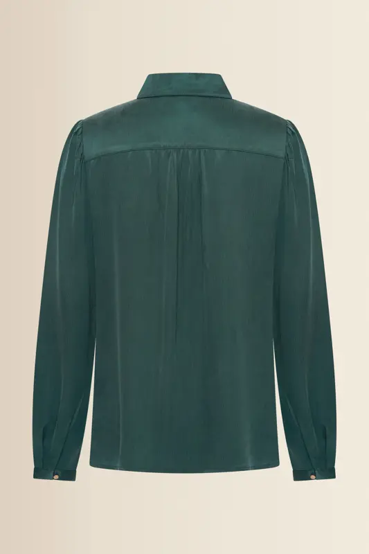 Blouse met lichte glans